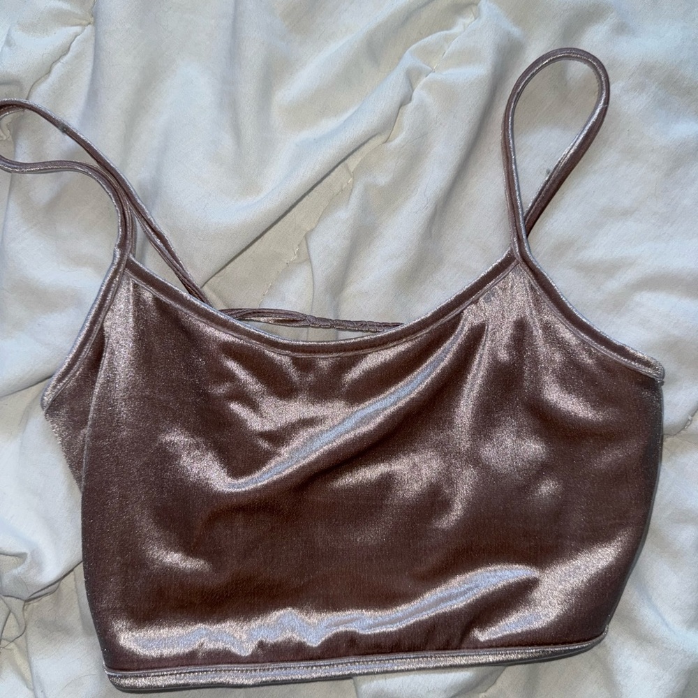 GARAGE cropped top